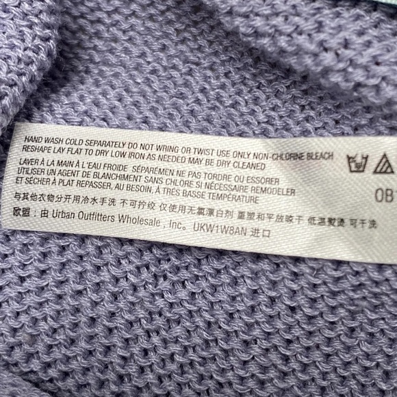 Free People Beach Living In This Sweater Jogger Pant  XS Knit Linen Pleated Hem - Picture 9 of 9